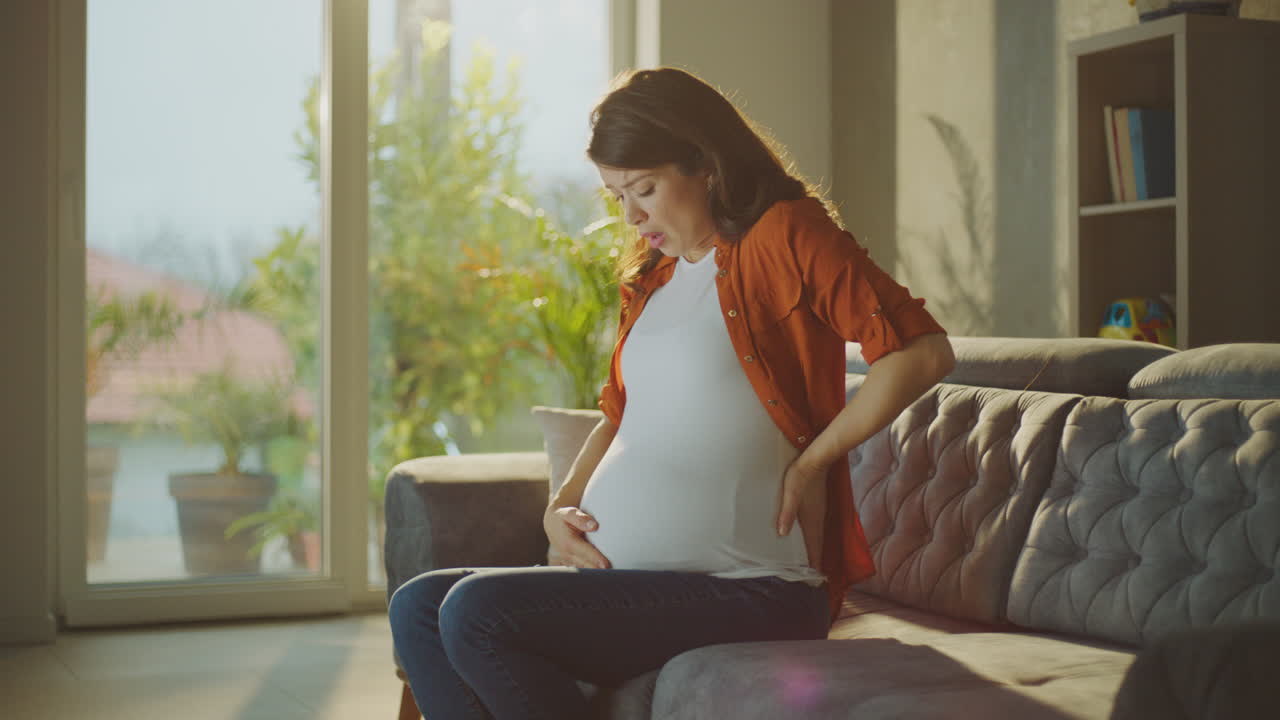 Pregnant Woman Experiencing Pain