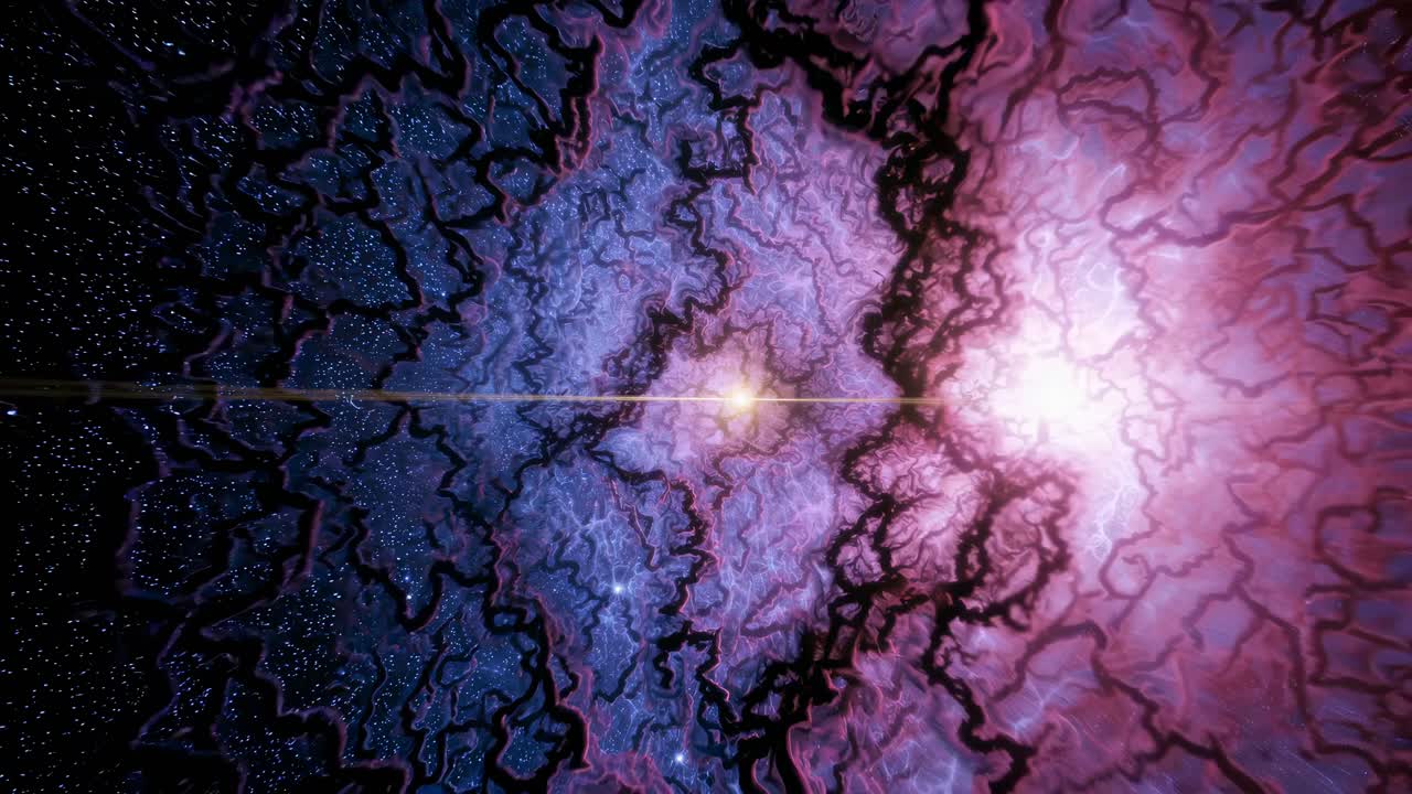 Hyperspace Tunnel Through a Cosmic Nebula