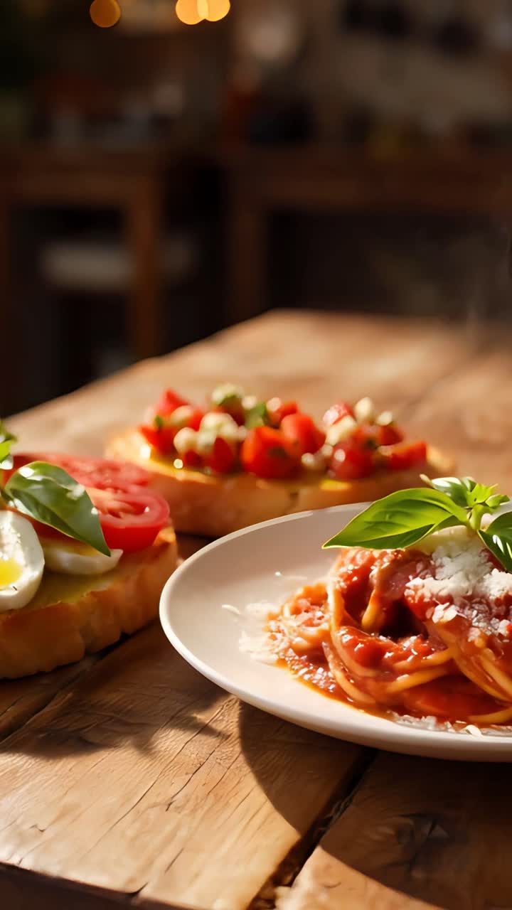 Comida Italiana 4K