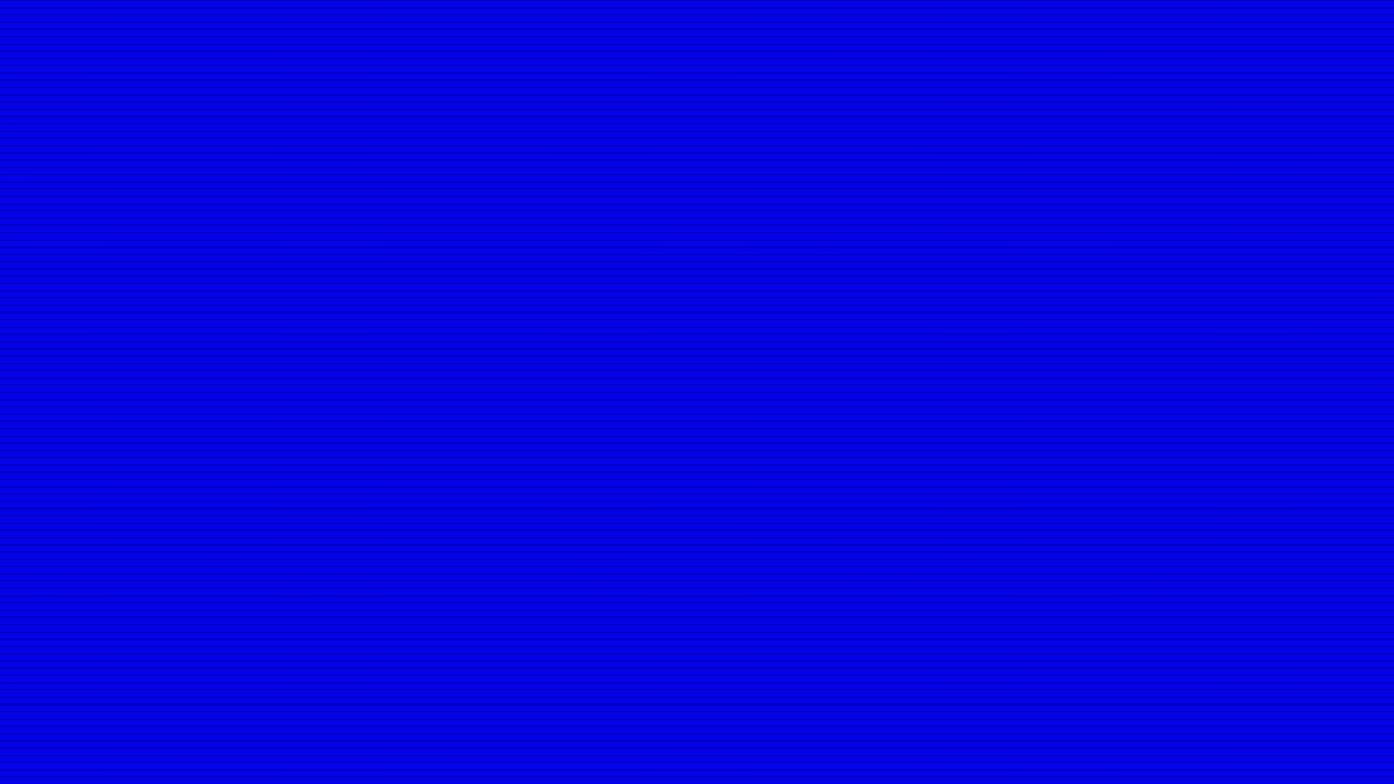 Digital Glitch Effect with Neon Lines on Blue Background
