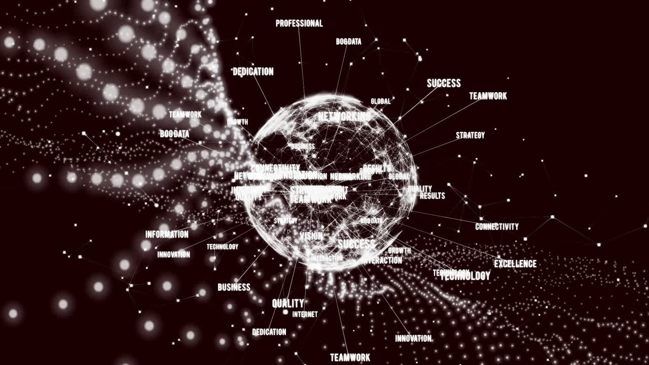 전 세계에 걸친 연결 네트워크와 데이터 처리 활성화