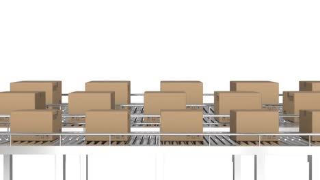 Parcels-in-shipping-centre