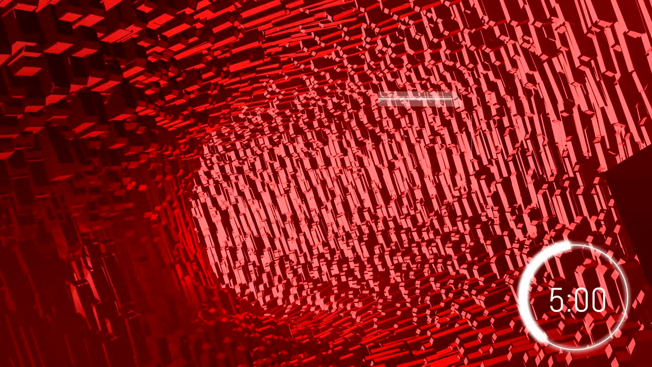 은 터널 루프 모션 그래픽 추상적인 기하학적 배경