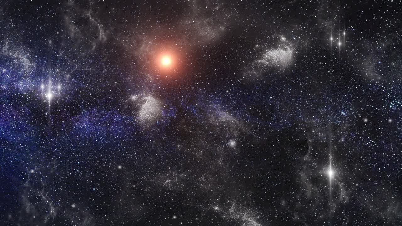 polvo de cúmulos de estrellas de orión y partículas en el espacio