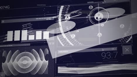 Animation-of-digital-computer-interface-screens-scanning