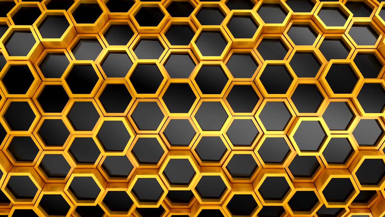 fondo de los hexágonos