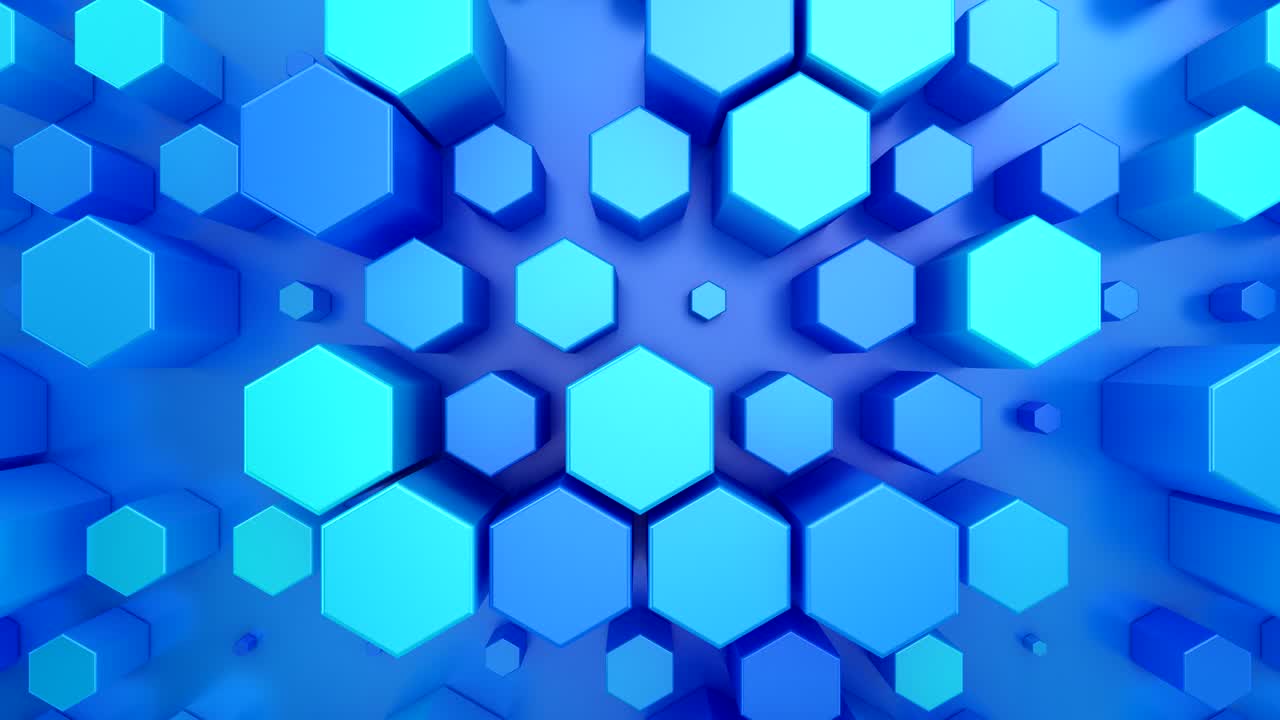 fondo de hexágonos animados