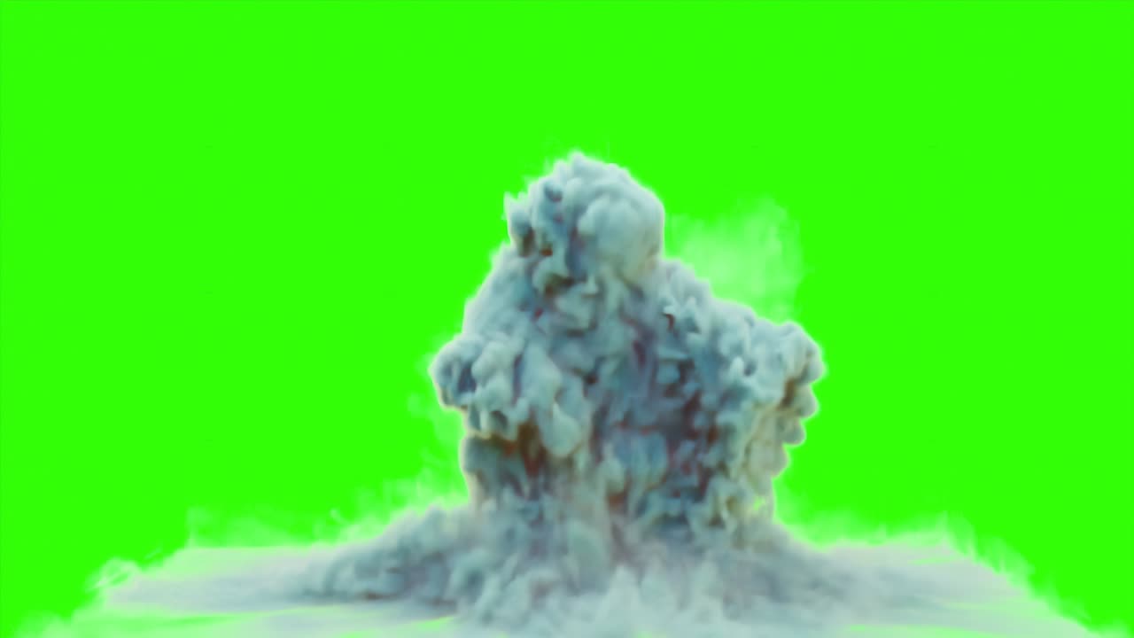 Smoke silhouette of a house dancer, man, bboy, breaker, house dance,  breaking on green screan, Smoke. Hip-hop dancer. Background can be changed to any other. 3d render