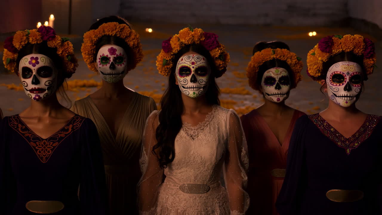 Day of the Dead Celebration with Catrina Makeup
