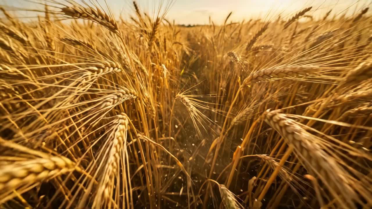 Campo de trigo dorado