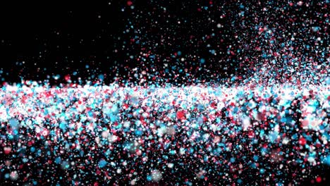 light particles colorful background seamless loop background 4k