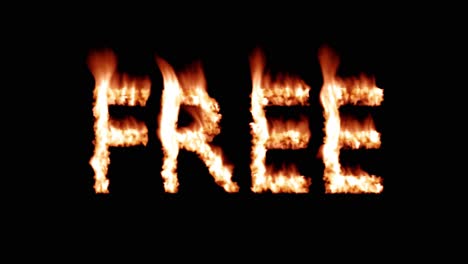 free hot text brand branding iron metal flaming heat flames overlay 4k