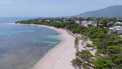 playa costambar beachfront city of puerto plata in the dominican republic