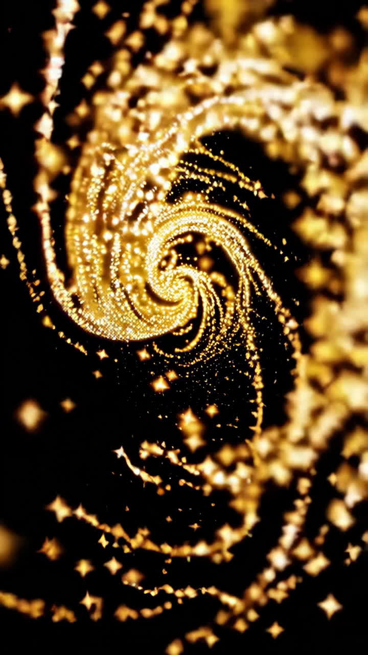 Golden Spiral Abstract Art