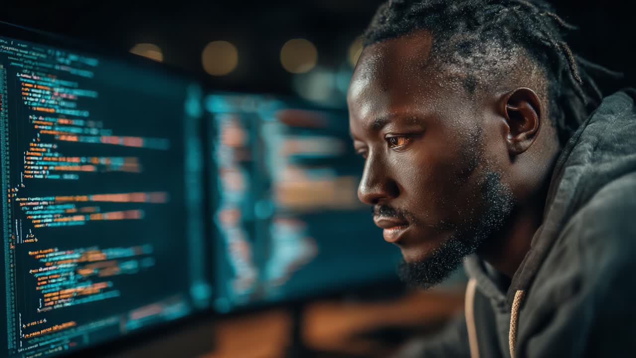 Focused Programmer Analyzing Complex Code on Multiple Monitors: Deep Insights into Software Development and Debugging