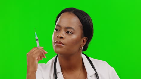 Black-woman,-doctor-and-vaccine