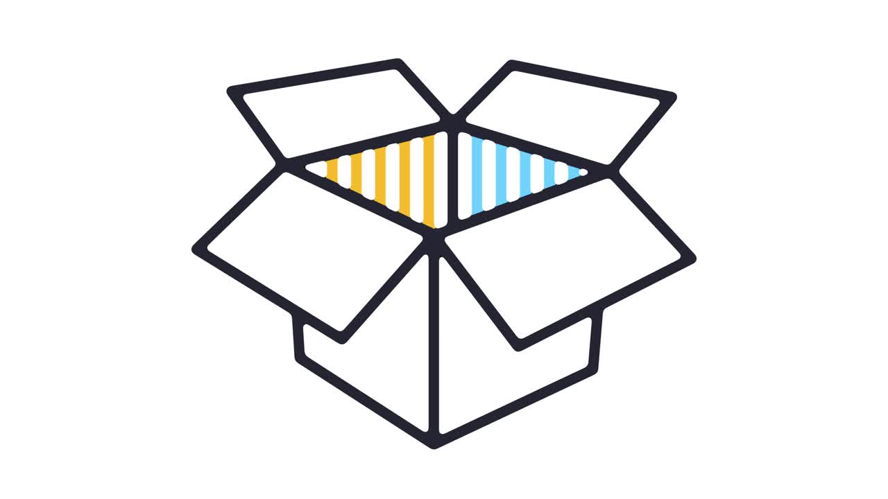 Relocation Line Icon Animation