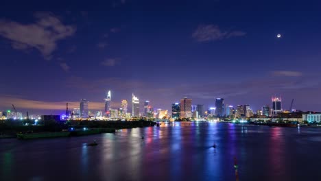 saigon at night with this captivating timelapse footage