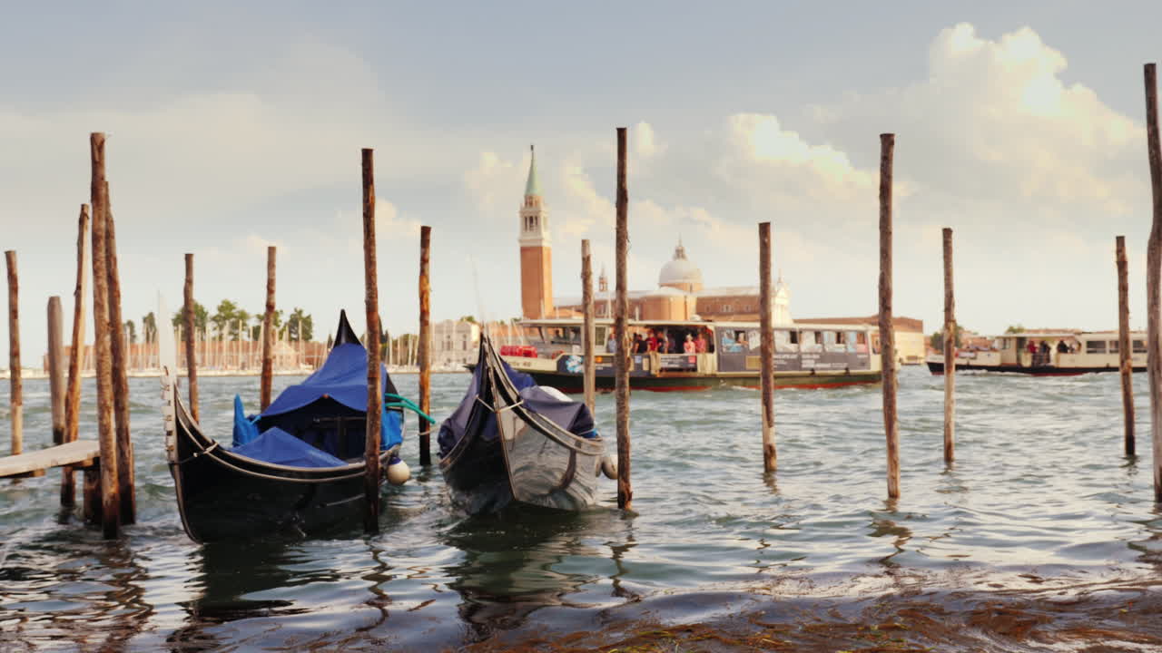 Gondolas Of Venice