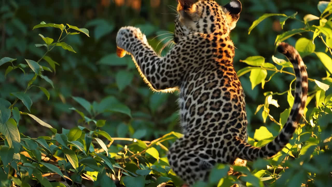 Leopard Cub in the Wild