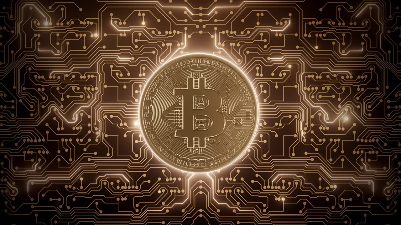 ciclo abstracto mundo de bitcoin en circuitos
