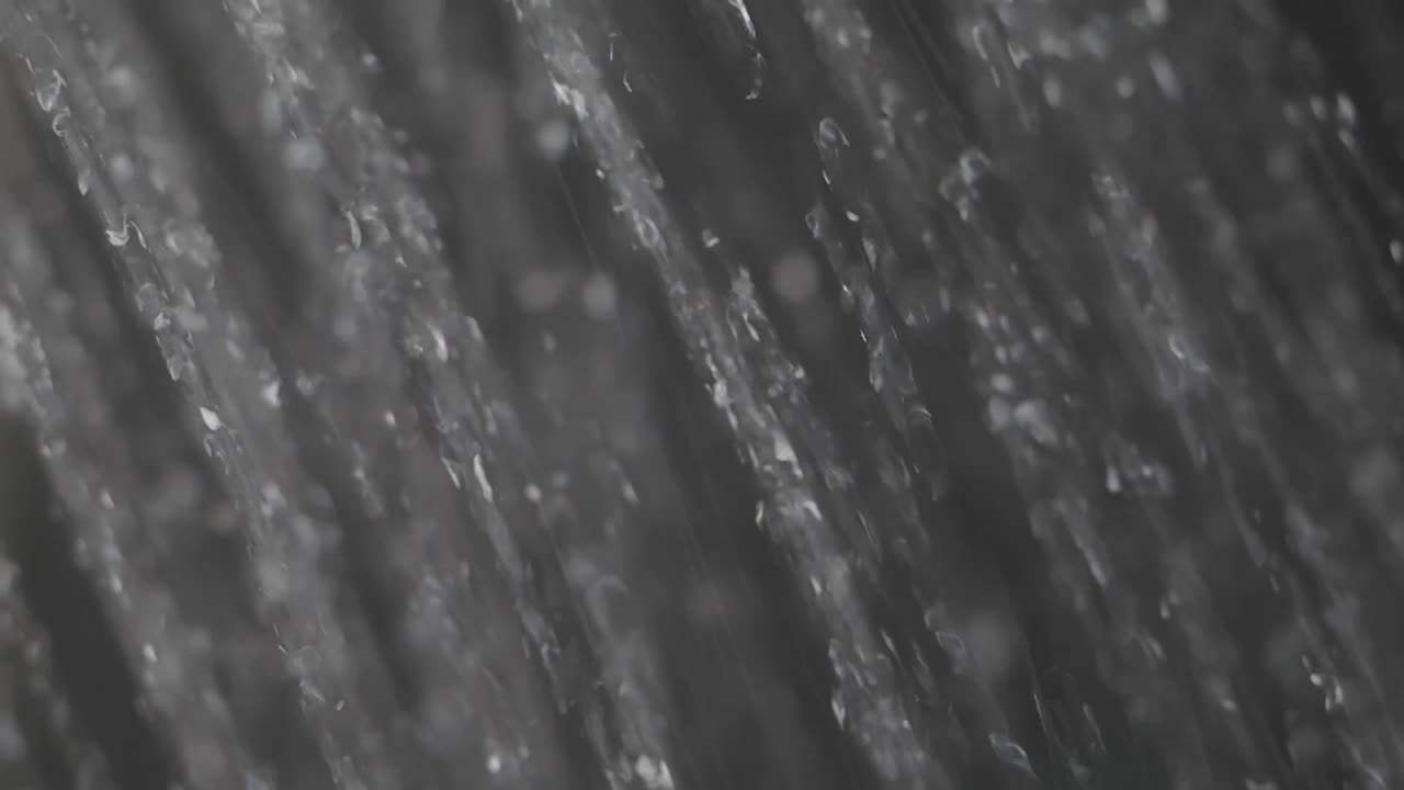 Streams of Pouring Water