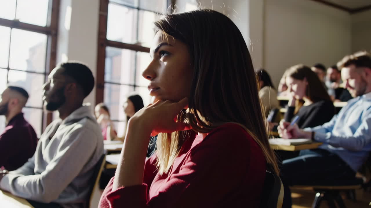 Students in a Classroom