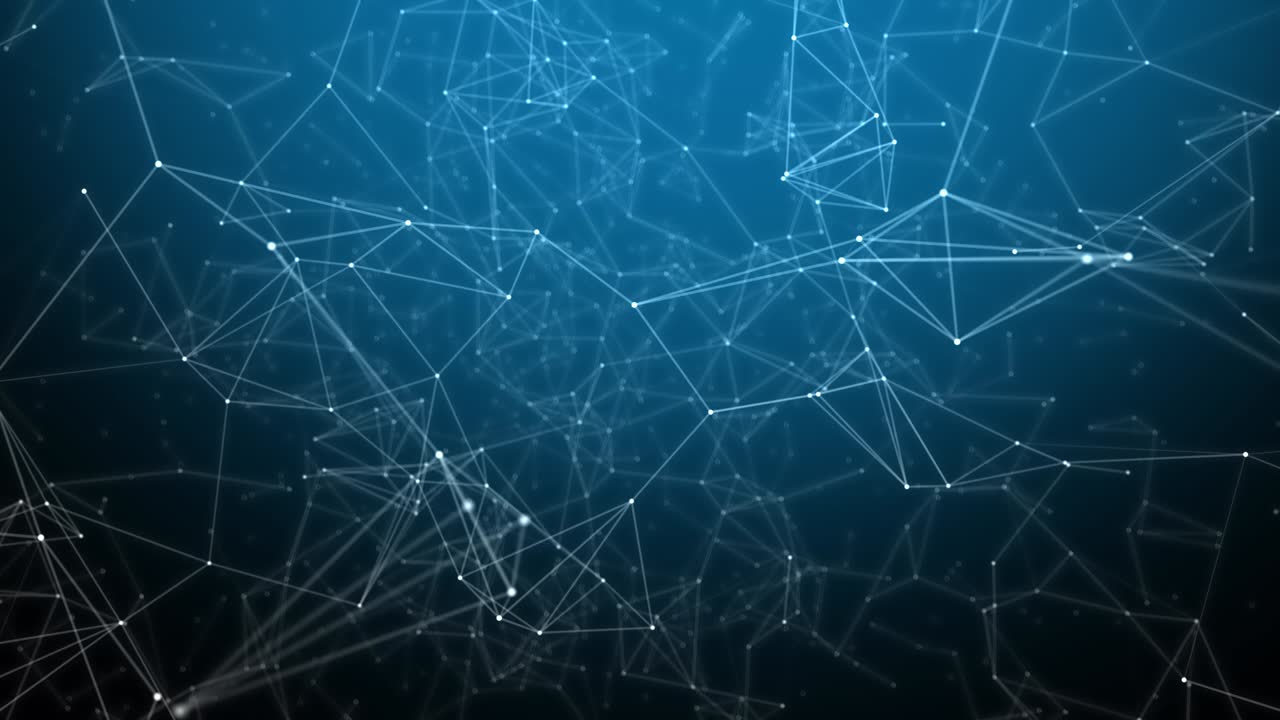 Blue Abstract Background for Media Production