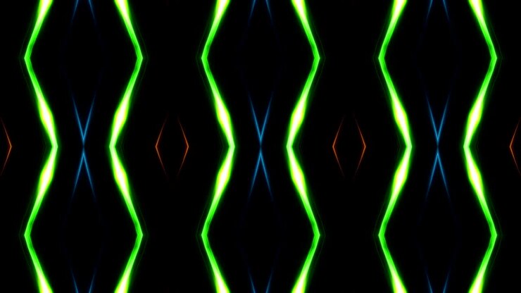 Kaleidoscope Abstract Disco Dance Lights Animation,