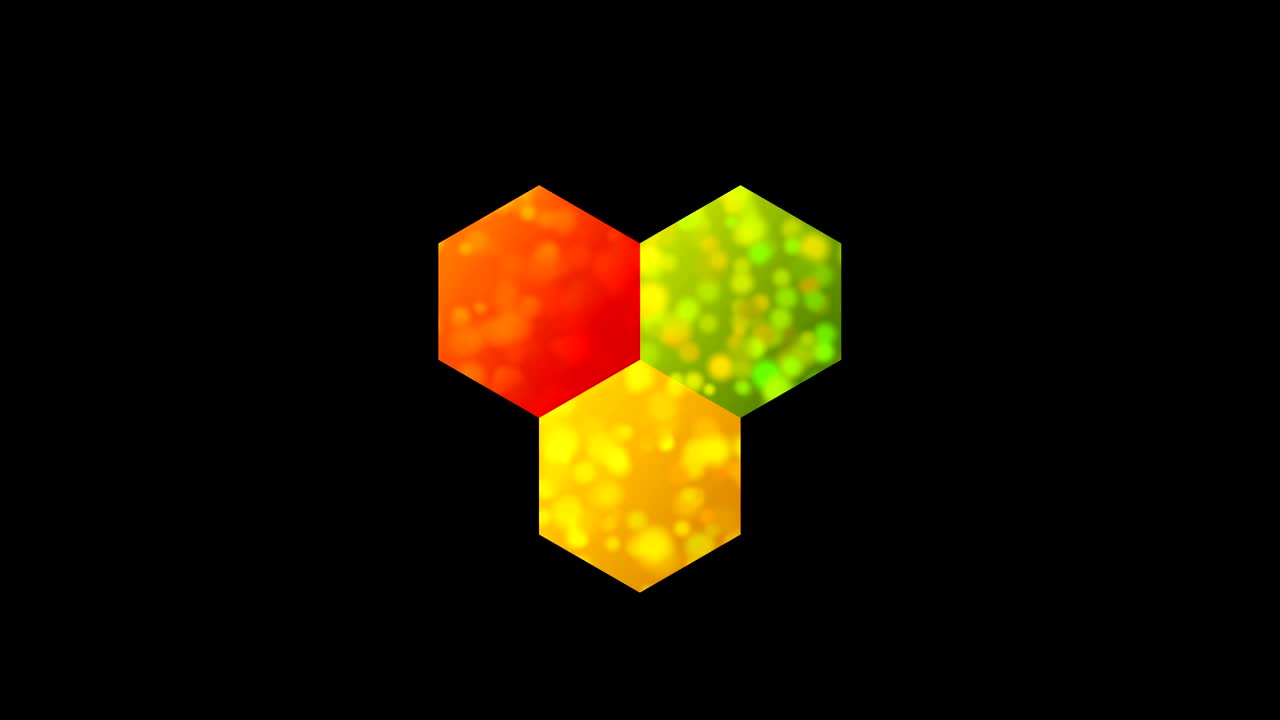 fondo colorido abstracto con bucle