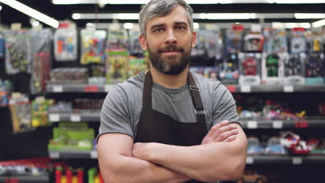 friendly store employee