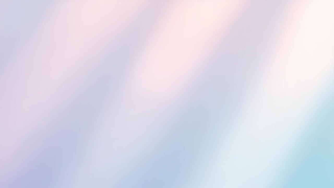 Shifting pastel gradient brightening rightward and sharpening diagonal bands over five frames