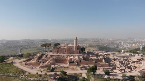 prophet nebi samuel national park aerial view