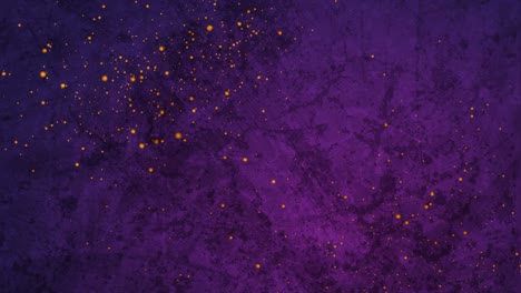 textura grunge violeta oscura fondo de movimiento con partículas doradas