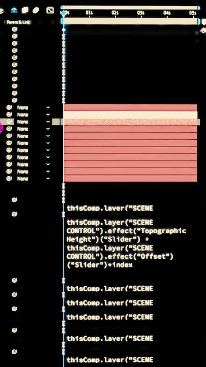 interfaz de software de edición de video con varios efectos y configuraciones