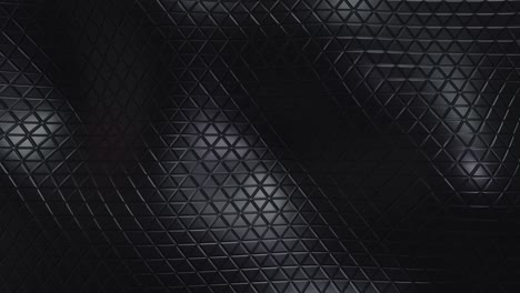 abstract background of black geometric triangular shapes