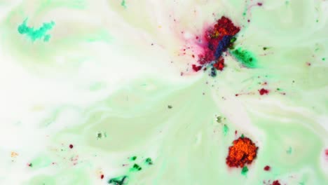 arte fluido abstracto con colores