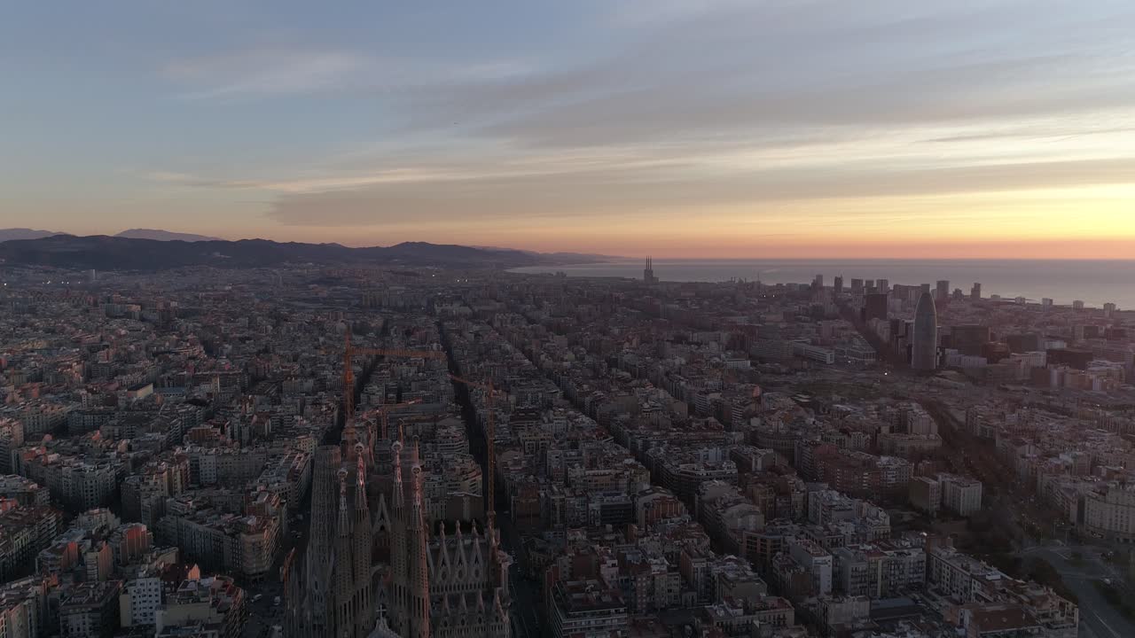 스페인 카탈로니아 바르셀로나 에 있는 사그라다 파밀리아 성전