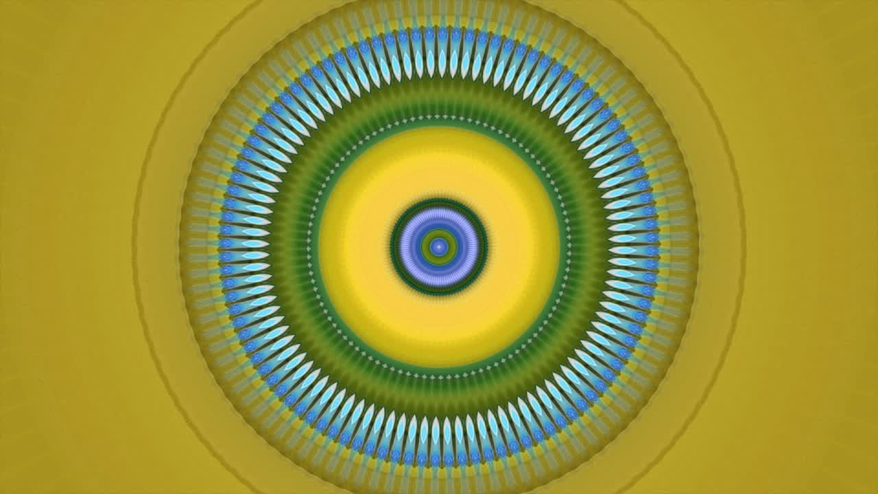 patrón de mandala circular abstracto