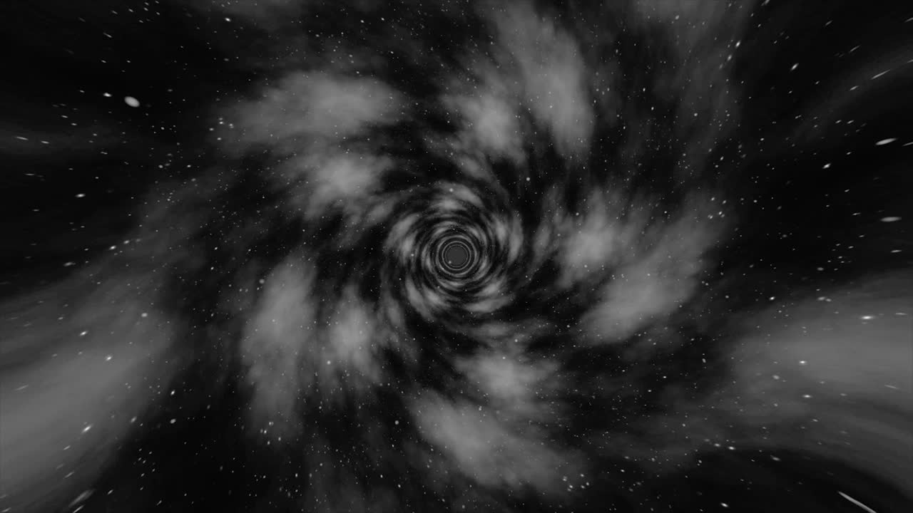 Spiralgalakse i det dybe rum
