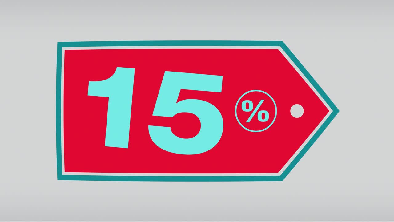 oferta especial, descuento, conjunto de animación