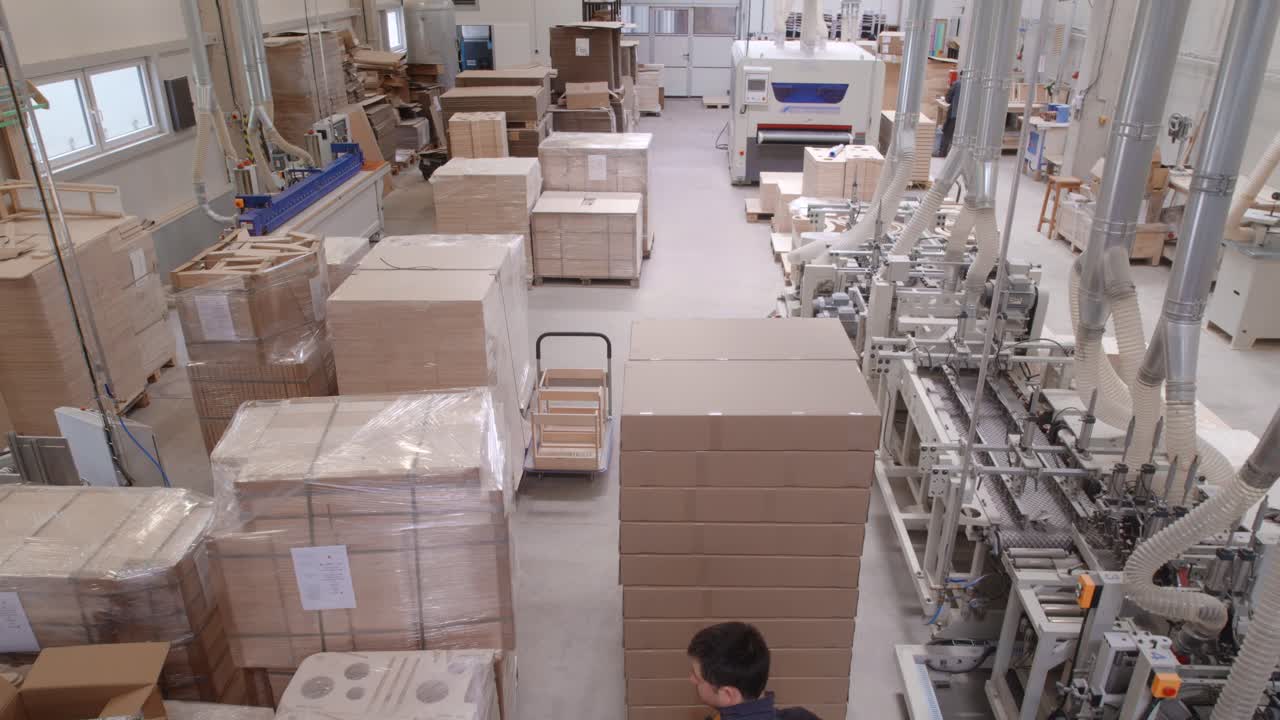 Wood and Cardboard Manufacturing Plant