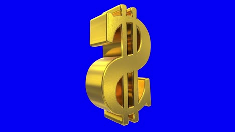 símbolo de señal girar bucle negocio dólar finanzas impuestos gángster bling financiero 4k