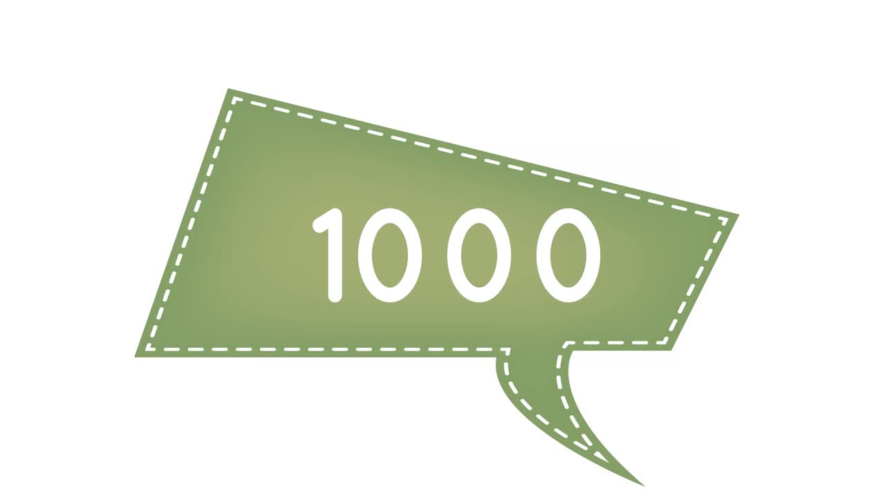 메시지 알림 증가 4k