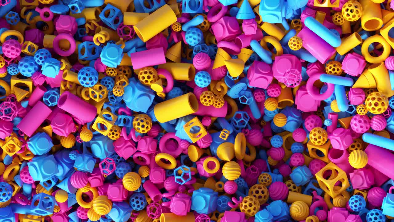 Fondo abstracto colorido formas geométricas