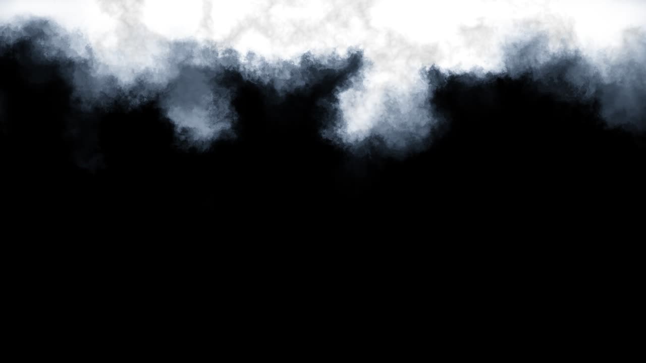 검은 바탕에 4k 색 구름 루프