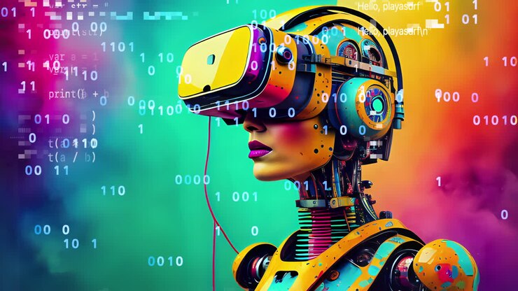 robots hechos con ia