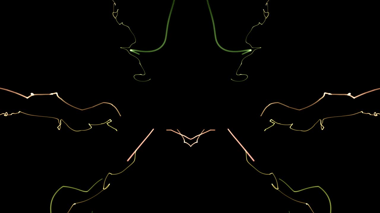 추상적인 문자열 vj 루프