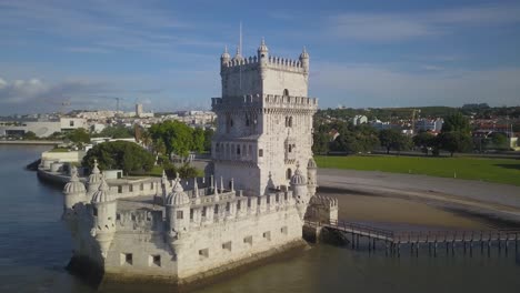 belem tower in lisbon portugal