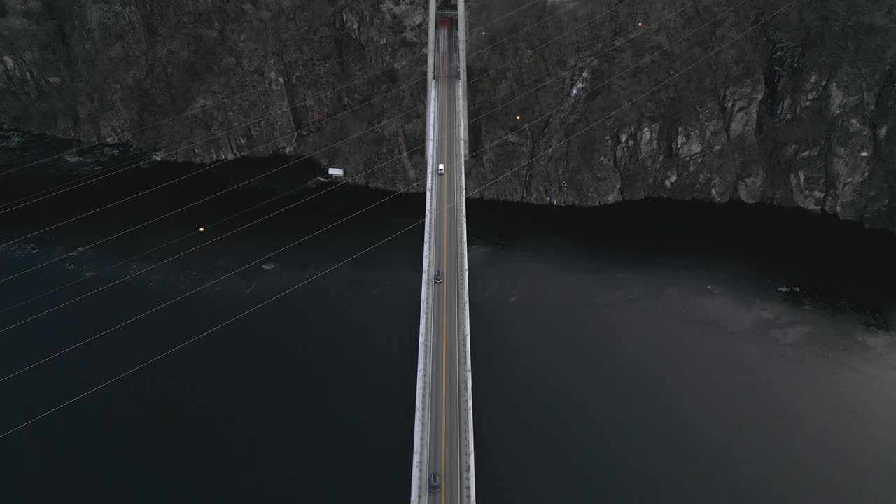 Just a bridge through a Fjord